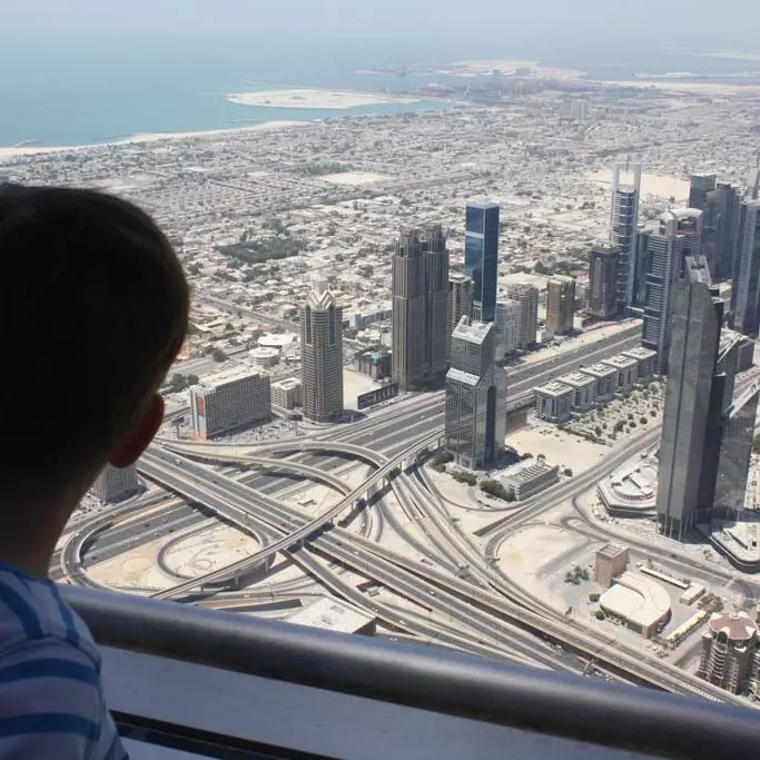View_Burj Khalifa_Dubai_Trips4Kids
