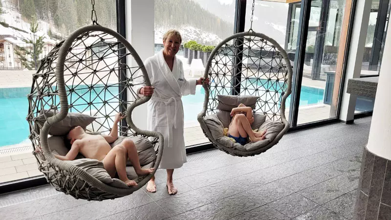 Almhof Family-Resort & Spa - Wellness mit Oma Foto: © Aline Scheuböck Trips4Kids.de