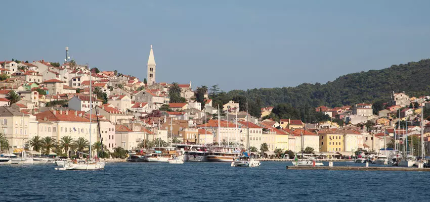 Hafen auf der Blauen Reise in Kroatien