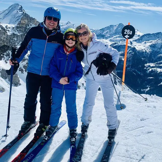 Family in Obertauern- 26a, schwarze Piste @ Foto: Trips4Kids.de, Andrea Fischer