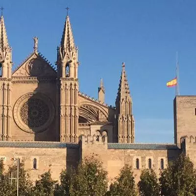 Blick auf die Kathedrale in Palma