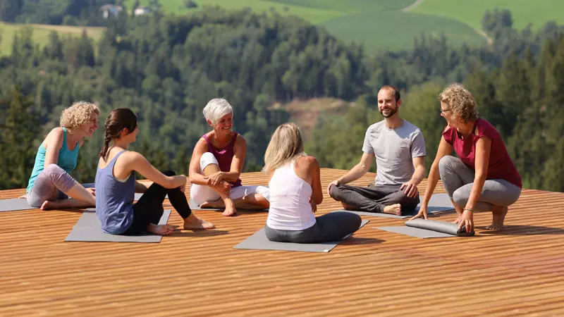Indigourlaub: Yoga Festival auf dem Kleebauer Hof