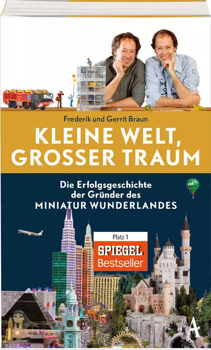 Die Schöpfer des Miniatur-Wunderlands in Hamburg, die Zwillinge Frederik und Gerrit Braun, erzählen in ihrem autobiografischen Buch zum ersten Mal ihre ganze Geschichte. Sie sprechen über den mühsamen Weg zum Erfolg und geben einen spannenden Blick hinter die Kulissen.
