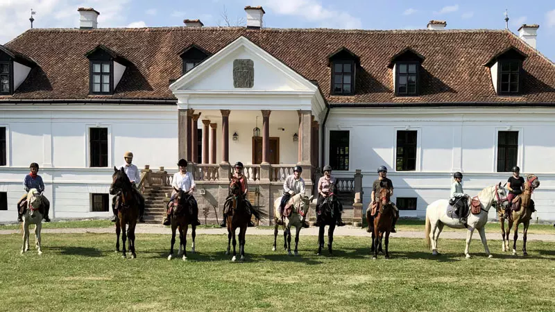 Reiten in Rumaenien - Reitergruppe
