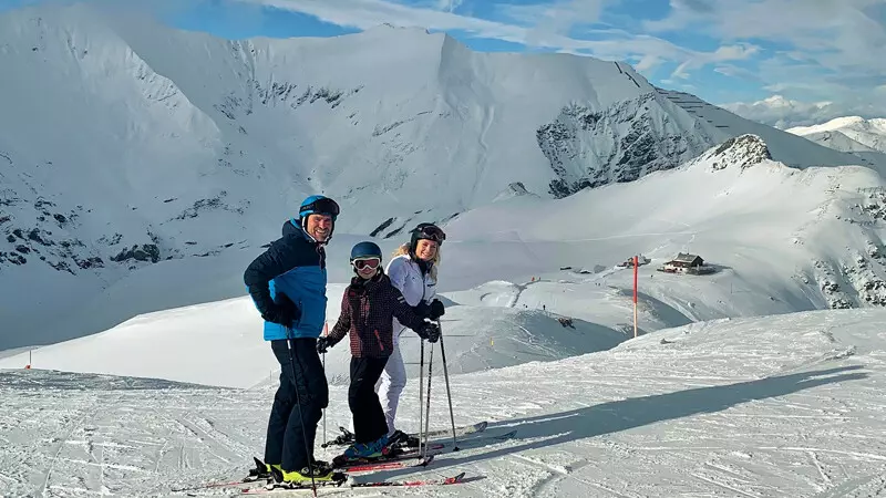 Skifahren am Hintertuxer Gletscherr © Foto: Andrea Fischer
