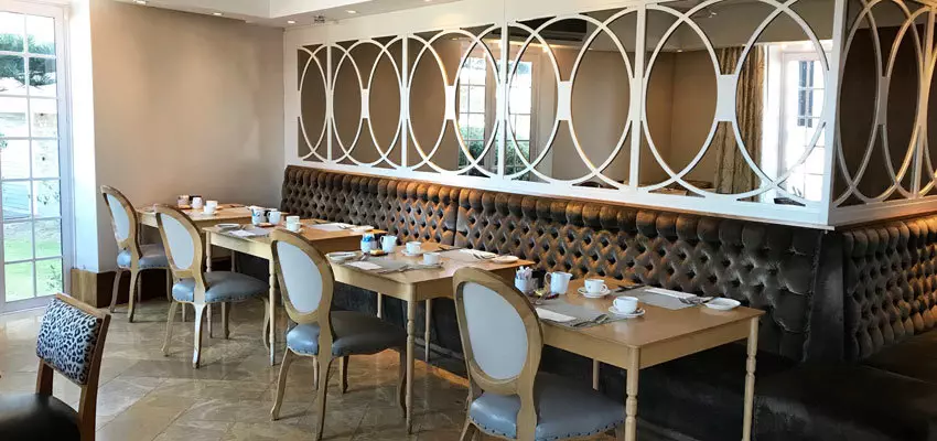 Restaurant im Winchester Mansion in Kapstadt